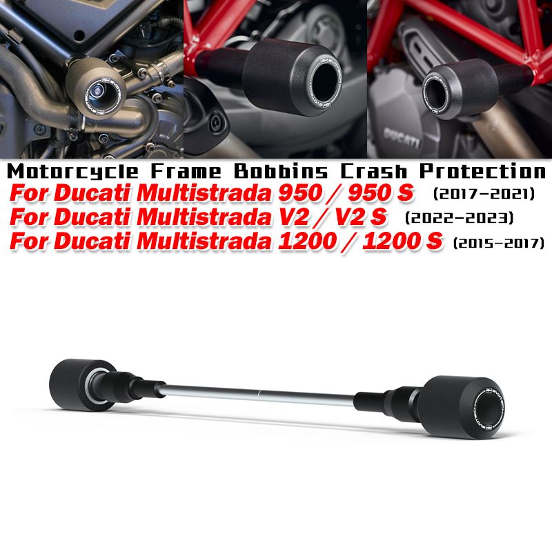 For Ducati Multistrada 950 1200 V2 2015-2023 защита рамы мотоцикла от падения и защита двигателя