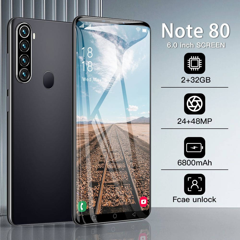 LINKCOСмартфонNOTE80EU2/32ГБ,черный