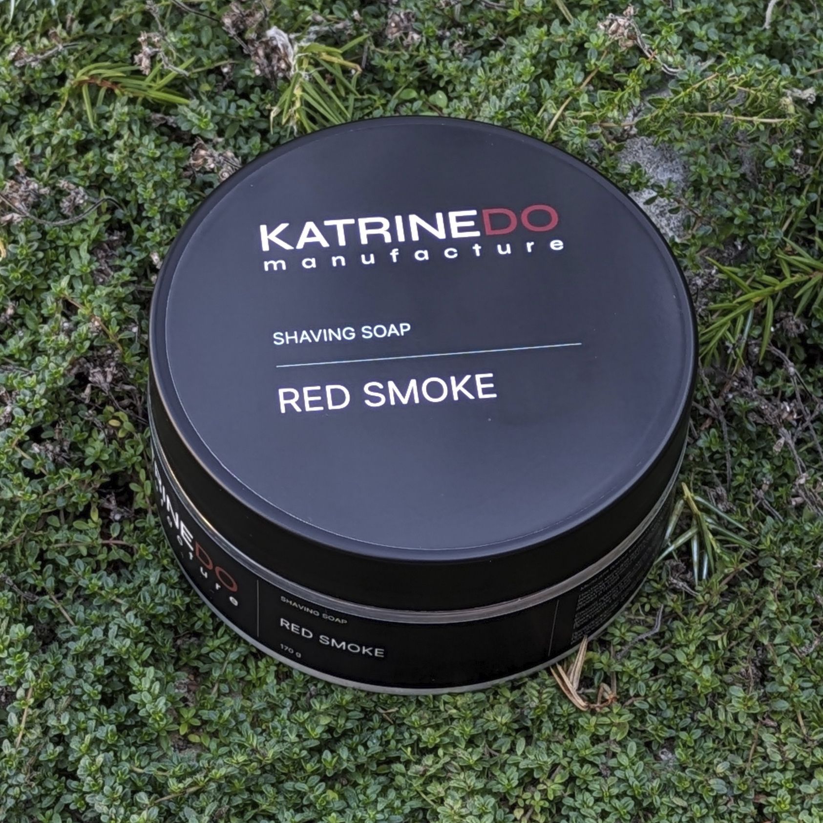 Мыло для бритья KATRINEDO RED SMOKE, 170 г, база Артизан