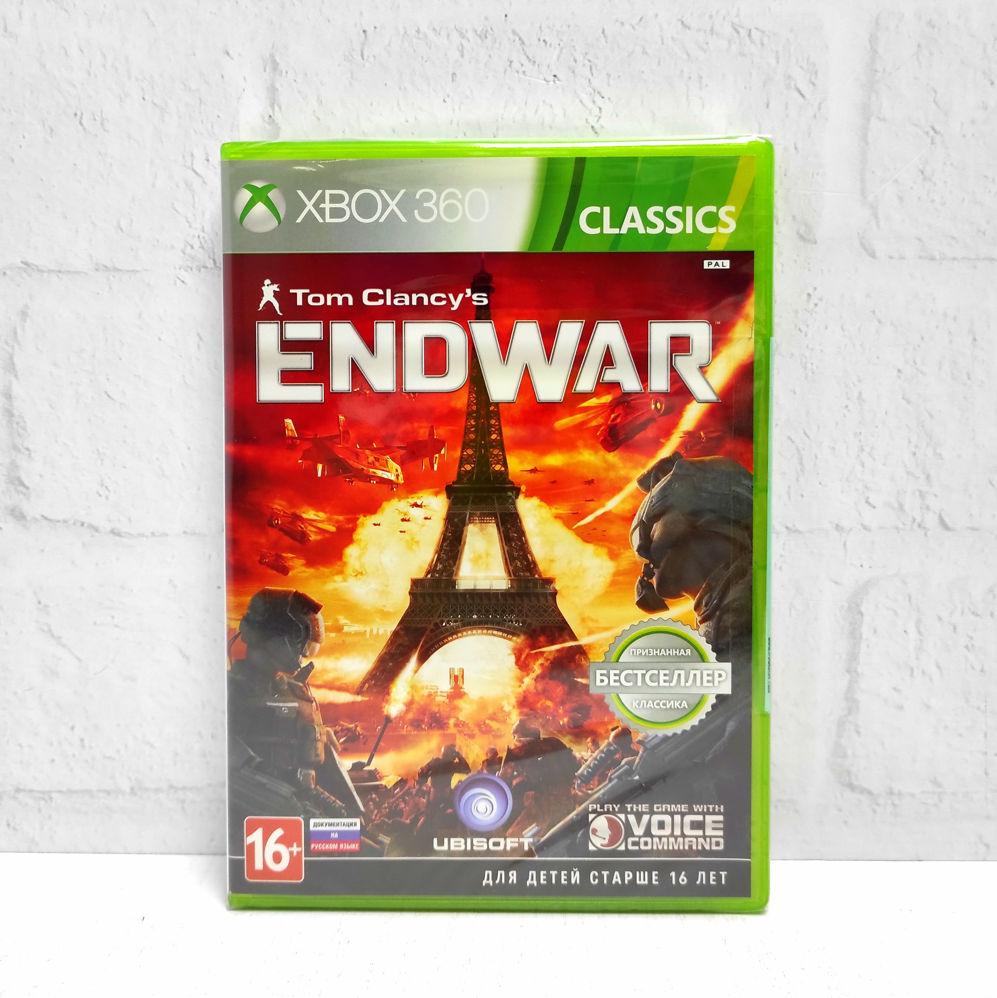 Tom Clancys End War ENG Видеоигра на диске Xbox 360