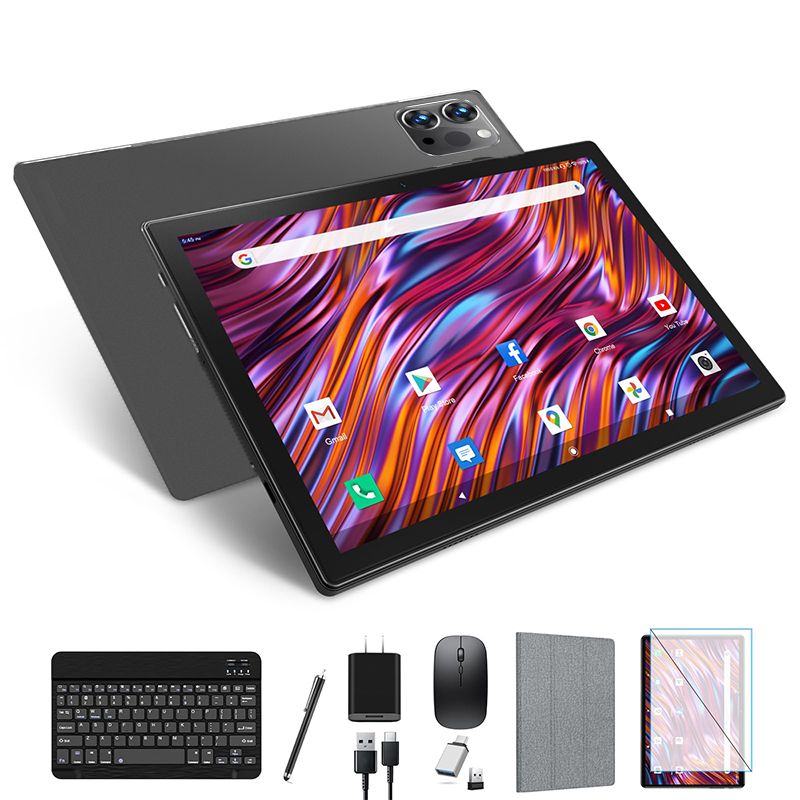 LenovoПланшетПланшетPadi15ProMax,Android13,10.1"Экран,2Sim,16GB+512GBПамять,5G,GPS,Русскийязык,новыйстиль2024года,10.1"16ГБ/512ГБ,черныйматовый