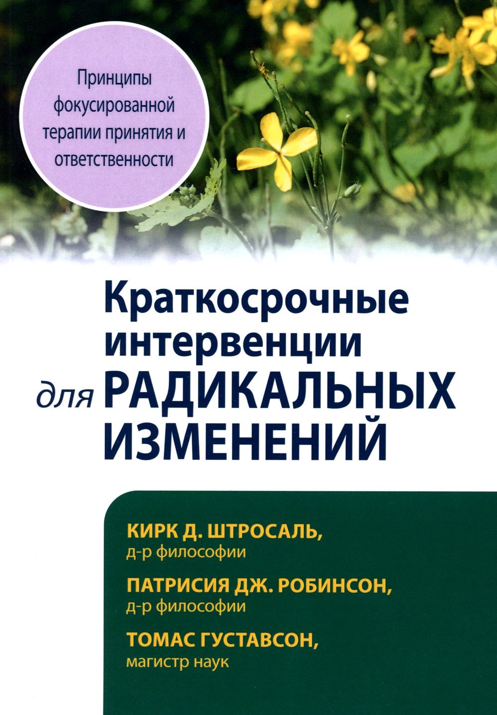 Краткосрочные интервенции для радикальных изменений. Принципы фокусированной терапии принятия и ответственности