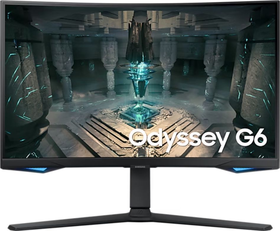 Samsung32"МониторOdysseyG6SmartS32BG650EC,черный