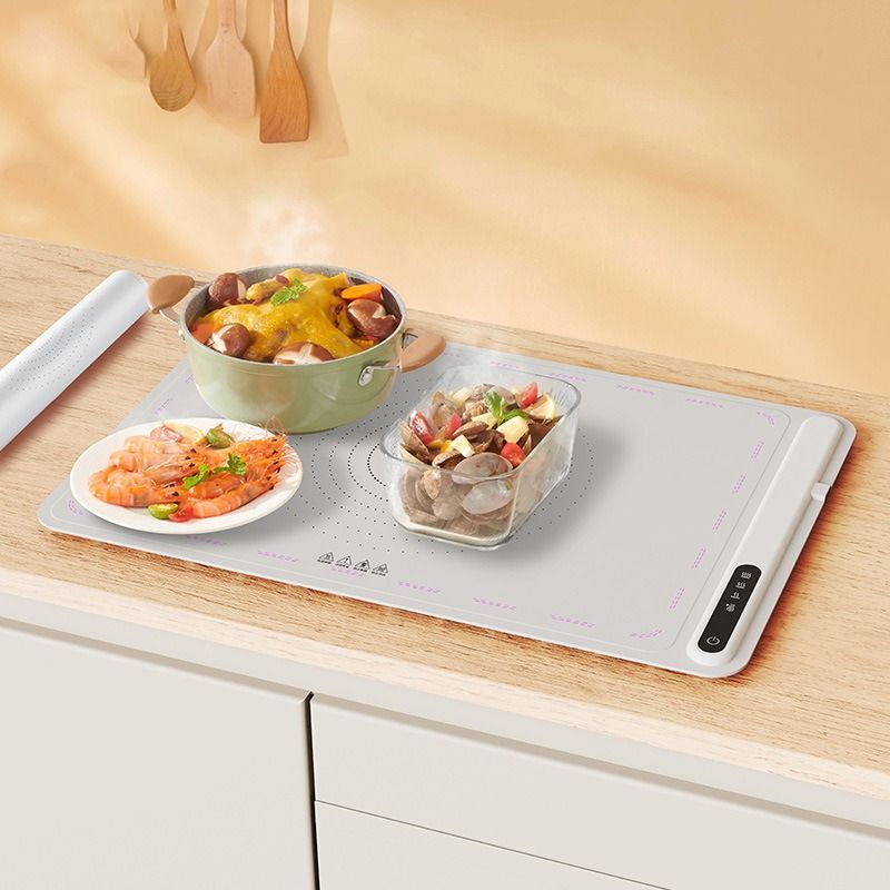 TANGVE KFE-375 Силиконовый коврик для подогрева еды и посуды портативный электрический. Подогреватель для еды