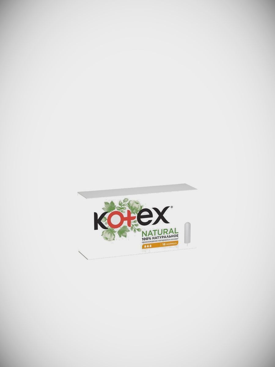 Тампоны Kotex, Natural Normal 16 мл