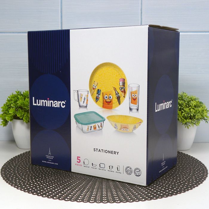 Luminarc Сервиз обеденный "stationery (luminarc)" из 5 предм., количество персон: 1