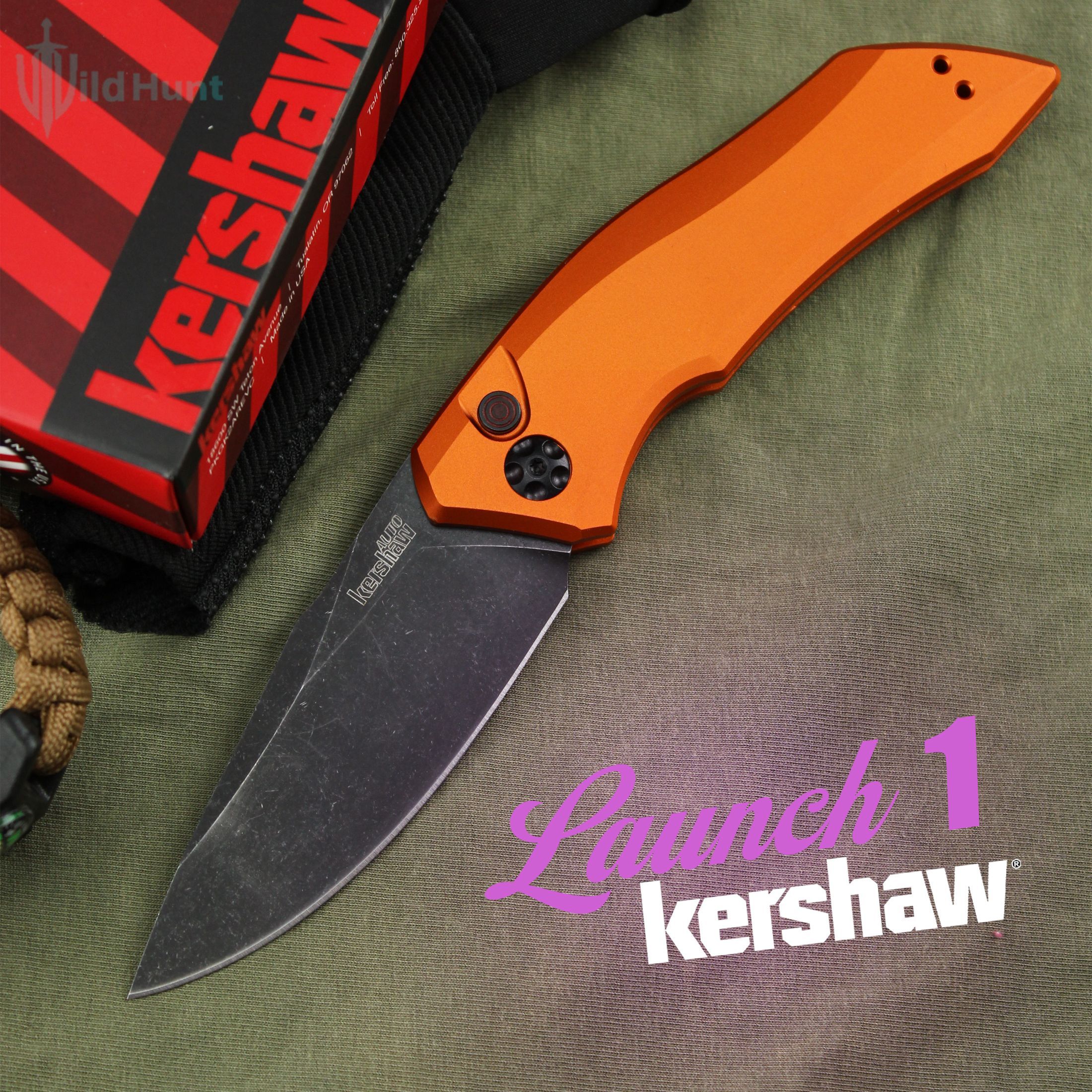 Автоматический складной нож Kershaw Launch 1 K7100OR Оранжевый