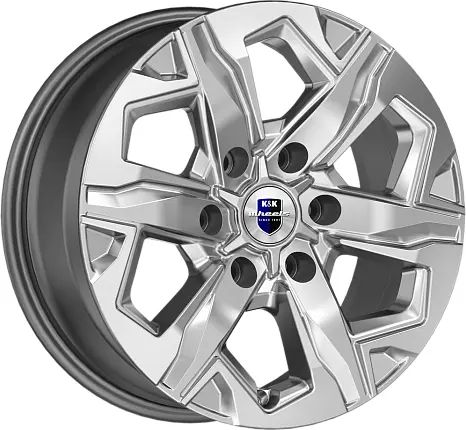 КиК Тейт (KC1050) Колесный диск Литой 17x7.5" PCD6х139.7 ET36 D100.1