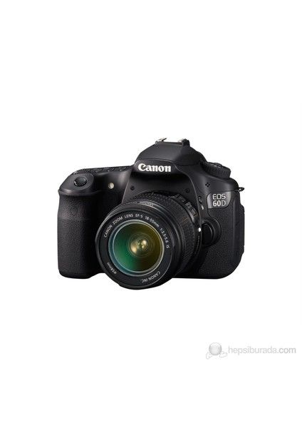 фотоаппарат Цифровая зеркальная камера Canon EOS 60D 18 55 мм IS 18 МП с диагональю 3,0 дюйма и ЖК-дисплеем
