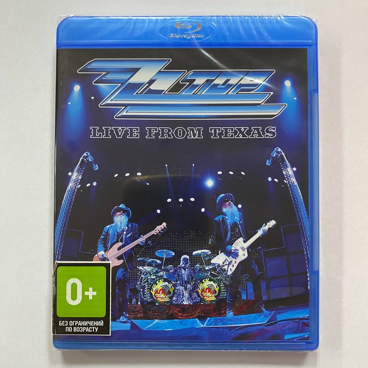 Диск ZZ Top Live From Texas (Blu-Ray/EU)