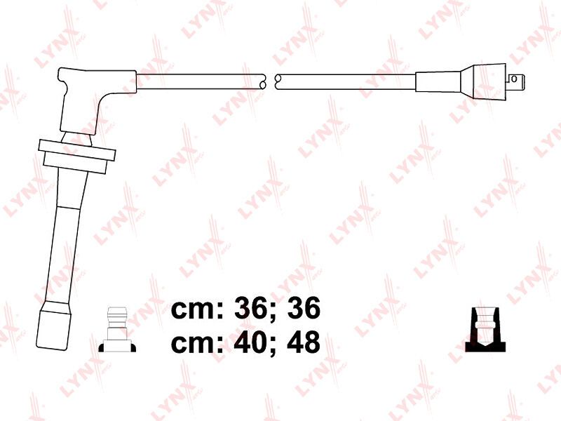 SPC8103 Провода высоковольтные LYNXauto