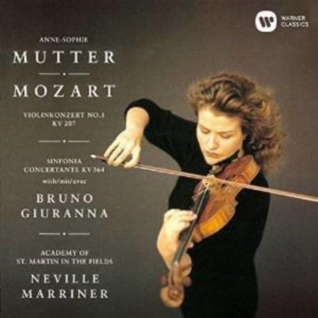 ANNE-SOPHIE MUTTER, NEVILLE MARINER Mozart Violin Concerto No.1 Компакт-диск