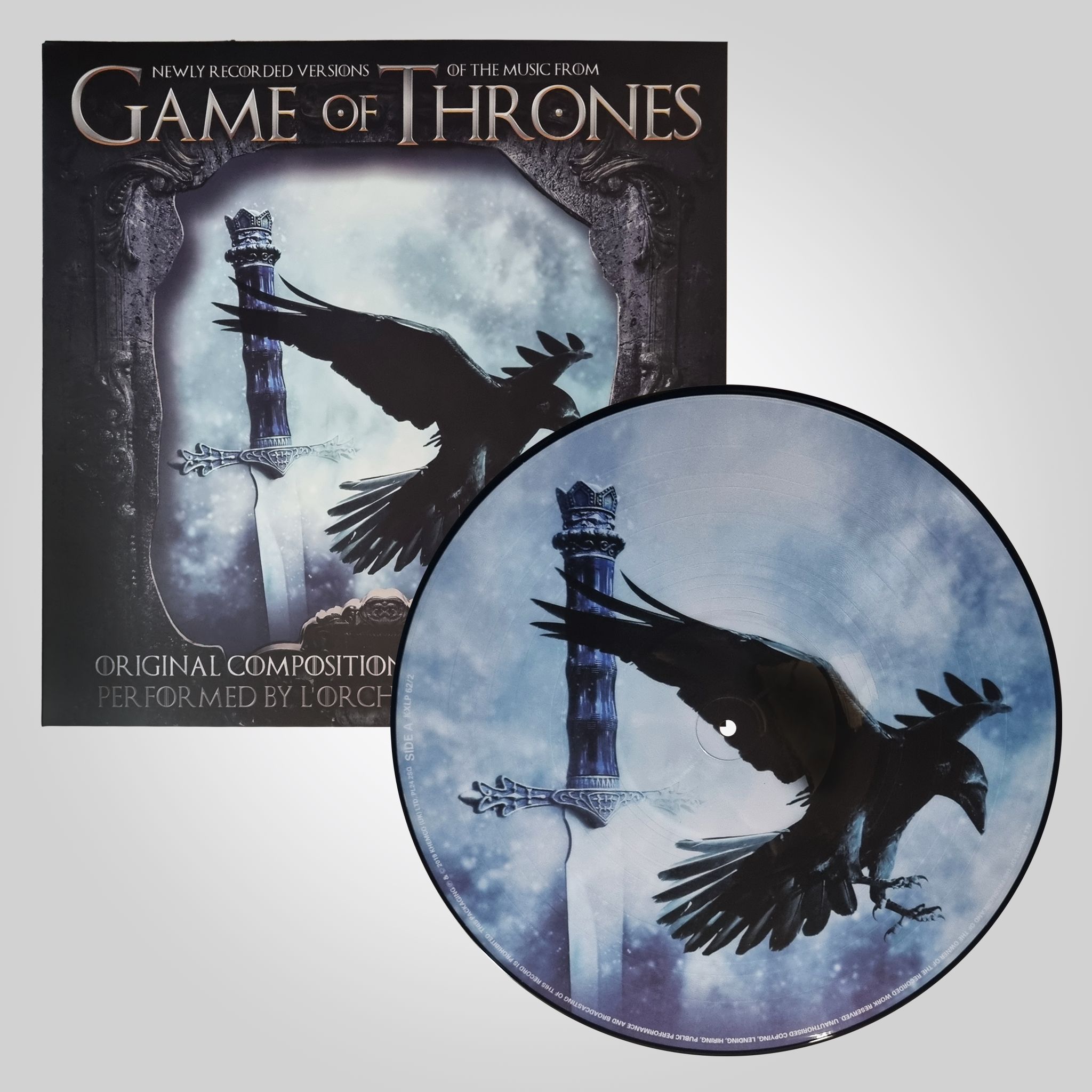 GAME OF THRONES L'orchestra Cinematique Vol.2 2LP picture disc виниловая пластинка