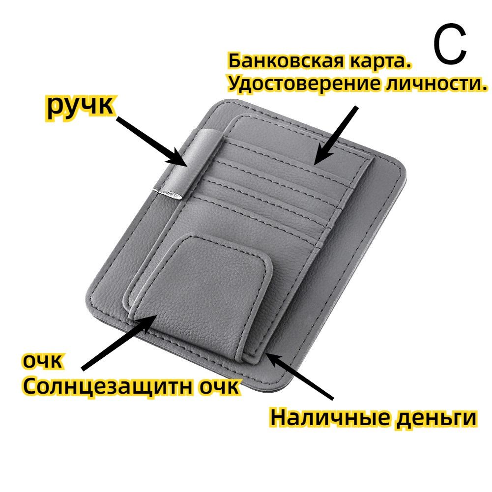 Органайзерподвеснойнакозыреквмашинудляхранениядокументов