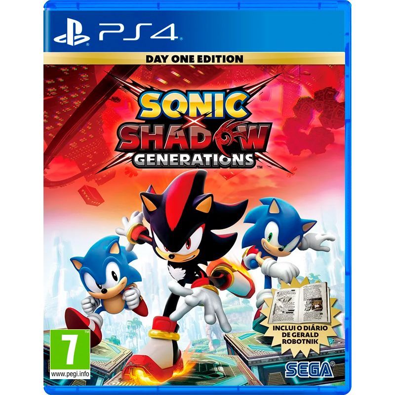 Sonic x Shadow Generations Day One Edition PS4 (русская версия)