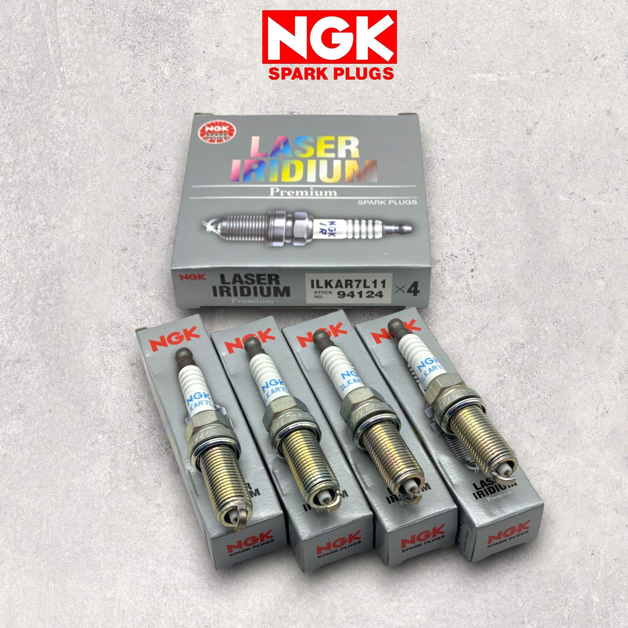 Иридиевые свечи зажигания NGK арт. ILKAR7L11 (4 шт)