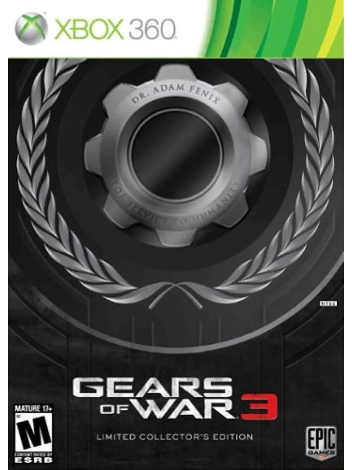 Gears Of War 3 Limited Edition Русские субтитры Видеоигра на диске Xbox 360. Товар уцененный