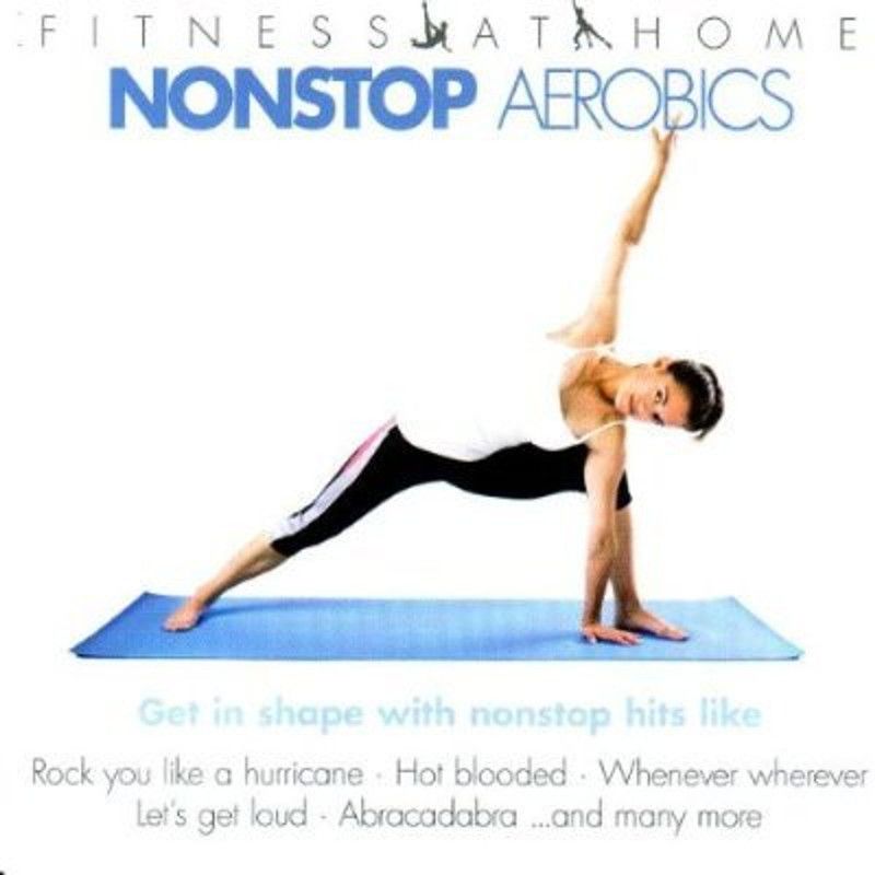 2CD EU импорт Fitness At Home, Nonstop Aerobics, Новый, запечатанный