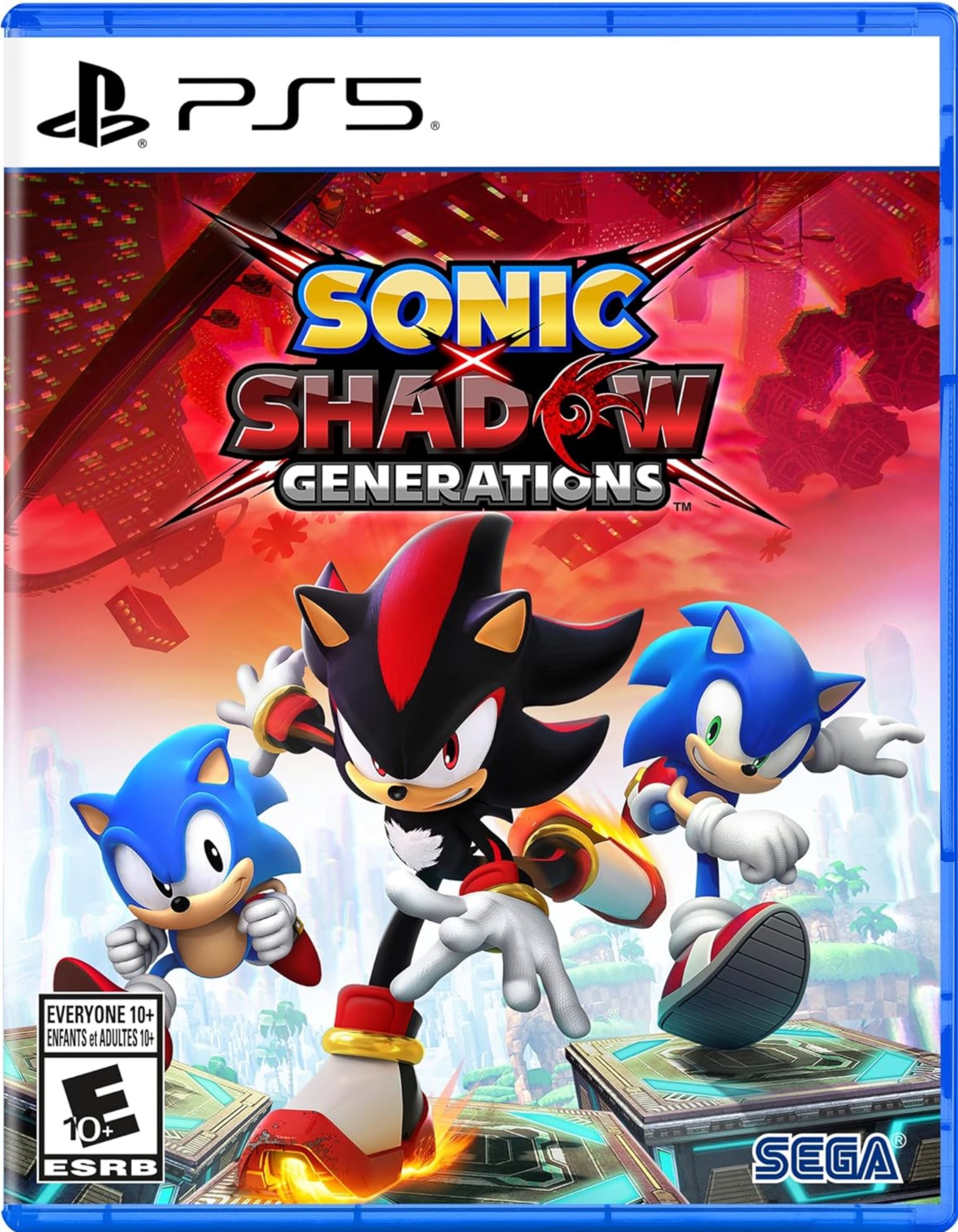 Игра Игра Sonic x Shadow Generations (PlayStation 5, Русские субтитры)