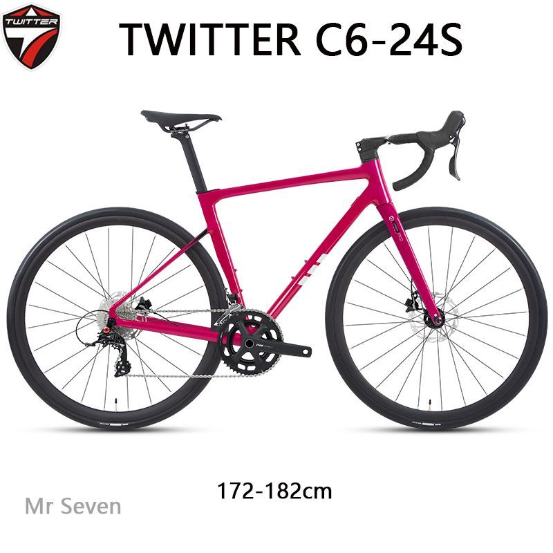 TWITTERBIKEВелосипедШоссейный,C6-24s