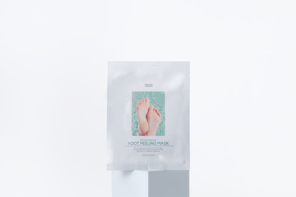 TENZERO WATER ESSENCE FOOT PEELING MASK Увлажняющая маска-носочки для ног 40мл