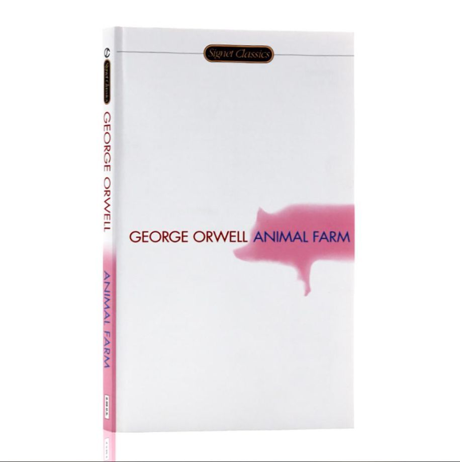 Animal Farm: A Novel Book на английском языке / Скотный Двор Книга Роман на английском / George Orwell | Оруэлл Джордж