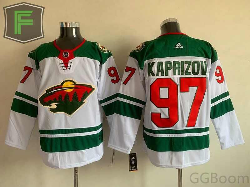 NHL джерси хоккейная Миннесота Уайлд Minnesota Wild Jersey Kirill Kaprizov 97 Кирилл Капризов GGBoom