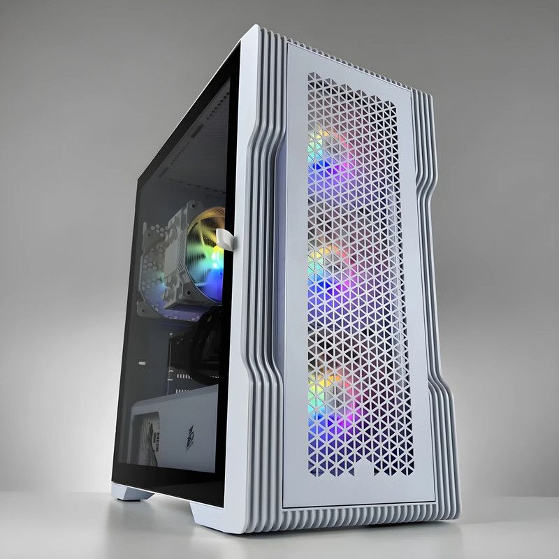 XtremePC Системный блок i5-10400F-3050 (Intel Core i5-10400F, RAM 32 ГБ, SSD 1024 ГБ, NVIDIA GeForce RTX 3050 (8 Гб), Windows 10 Pro), белый