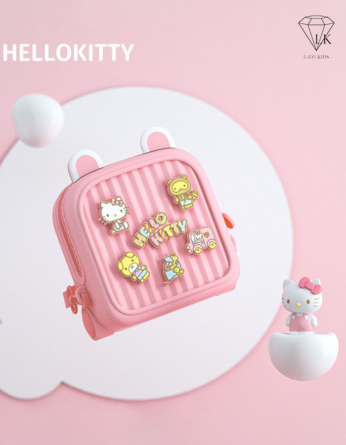 Рюкзак детский силиконовый Hello Kitty