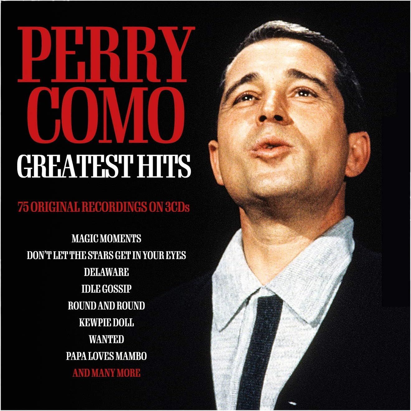 Музыкальный диск Perry Como - Greatest Hits (3CD) 2020 Not Now Digisleeve