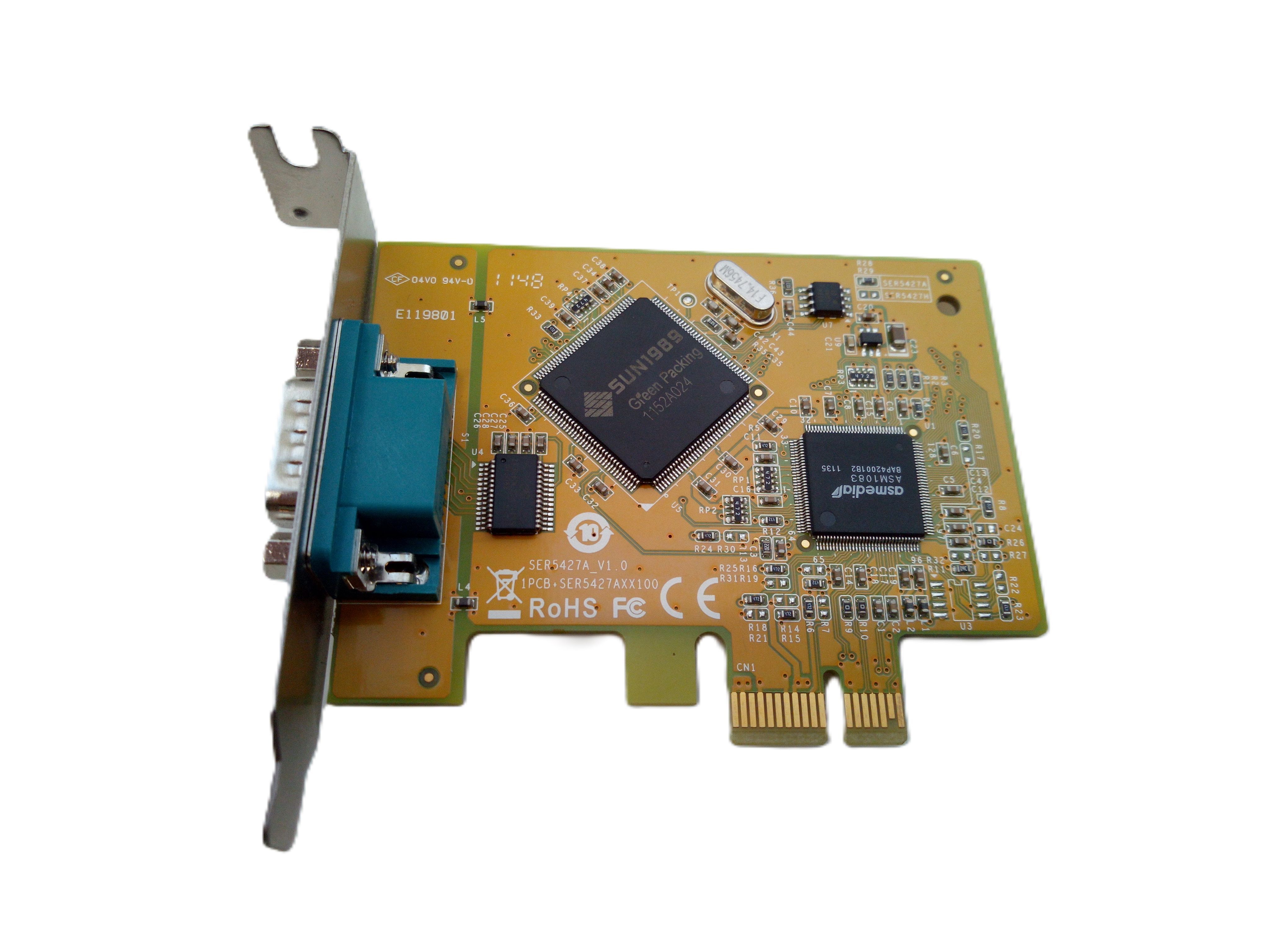 Контроллер PCI-E to 1xCOM SER5427A_V1.0