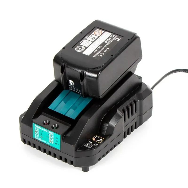 DC18RD 14.4V 18V 3.5A Li-ion Зарядное устройство для электроинструмента Makita BL1830 BL1815 Bl1430 BL1420 DC18RC DC18RA