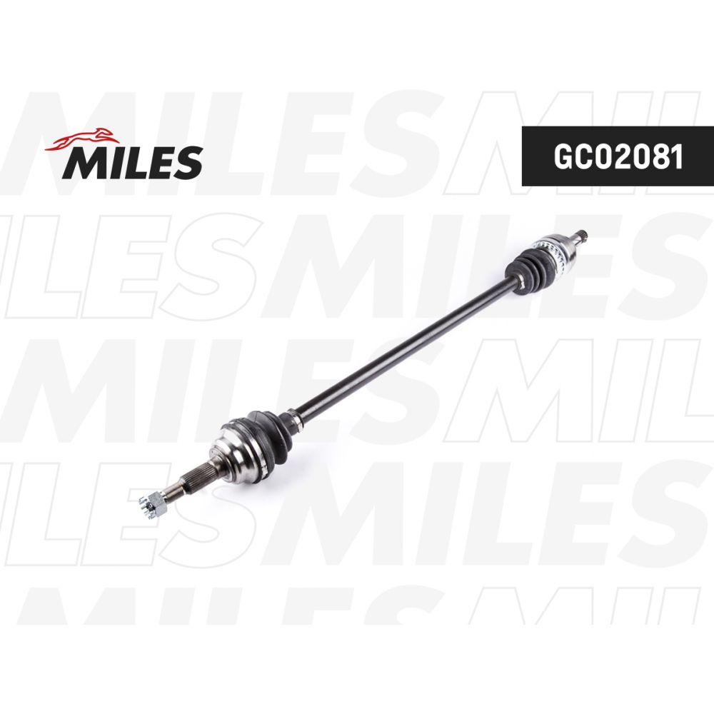 Привод в сборе правый OPEL ASTRA 1.4-1.7D 98-09 (GKN 304415) GC02081 MILES GC02081, oem 13243461