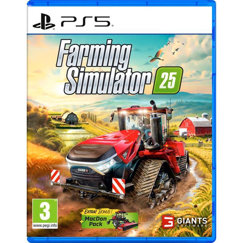 Игра Farming Simulator 25 (PS5, русские субтитры)