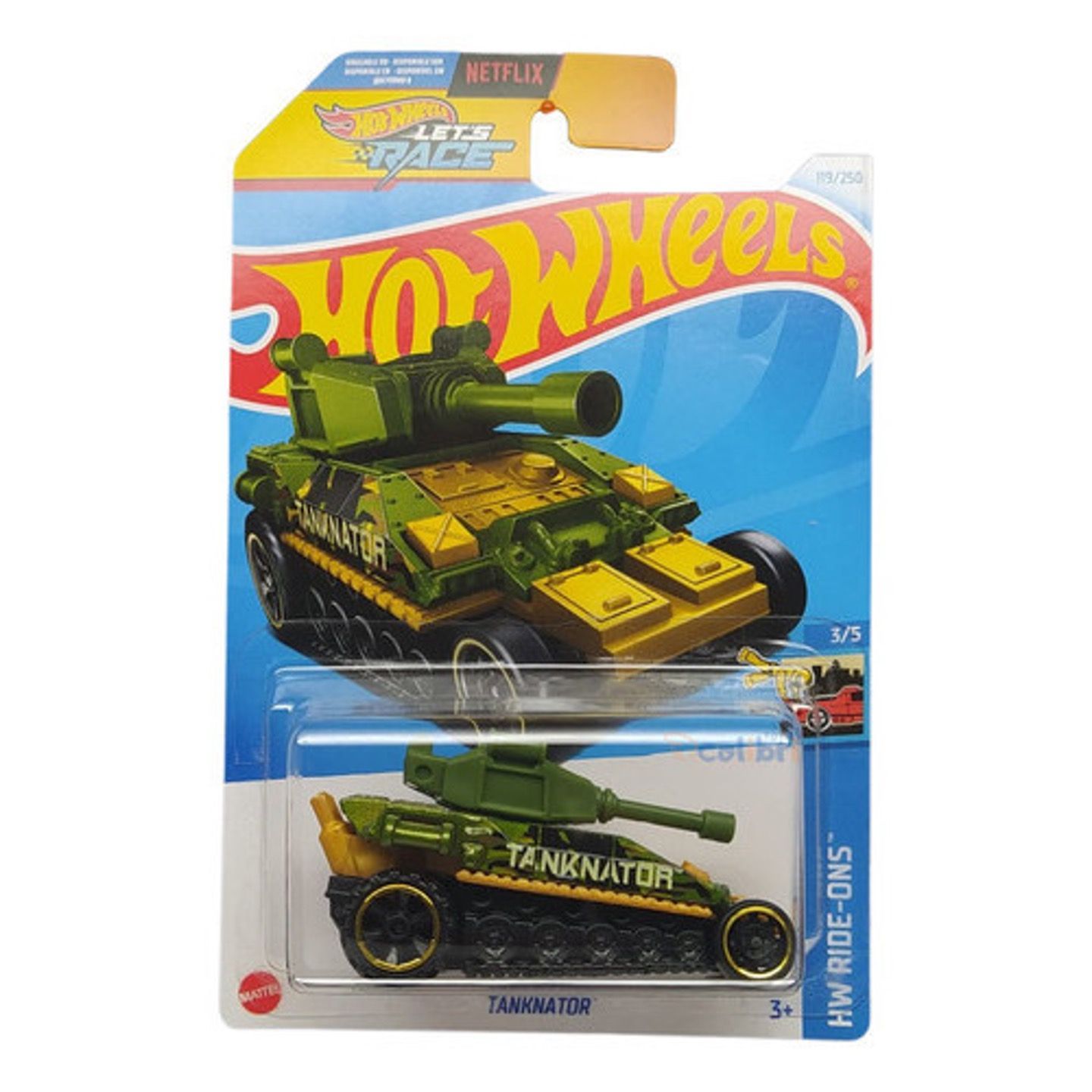 HTC39 Hot Wheels машинка металлическая игрушка коллекционная масштабная модель Tanknator Кейс 2024