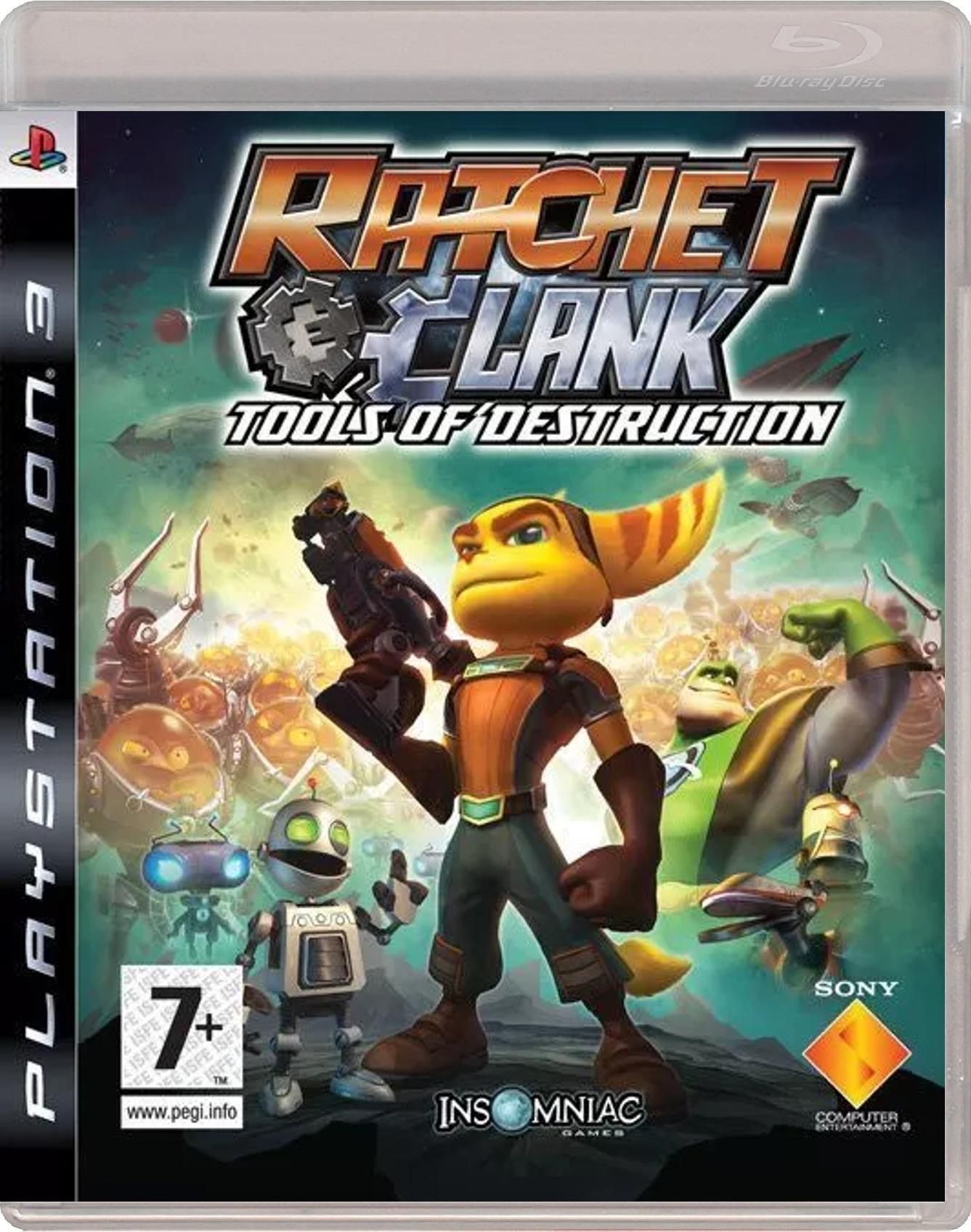 Игра Ratchet & Clank: Tools of Destruction (PlayStation 3, Английская версия)