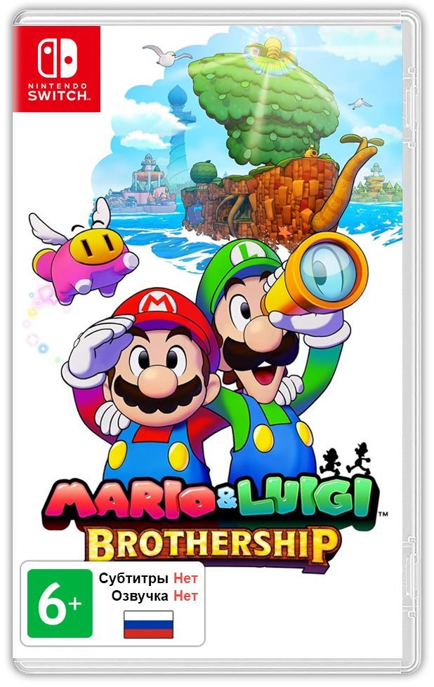 ИграMario&Luigi:Brothership(NintendoSwitch,Английскаяверсия)