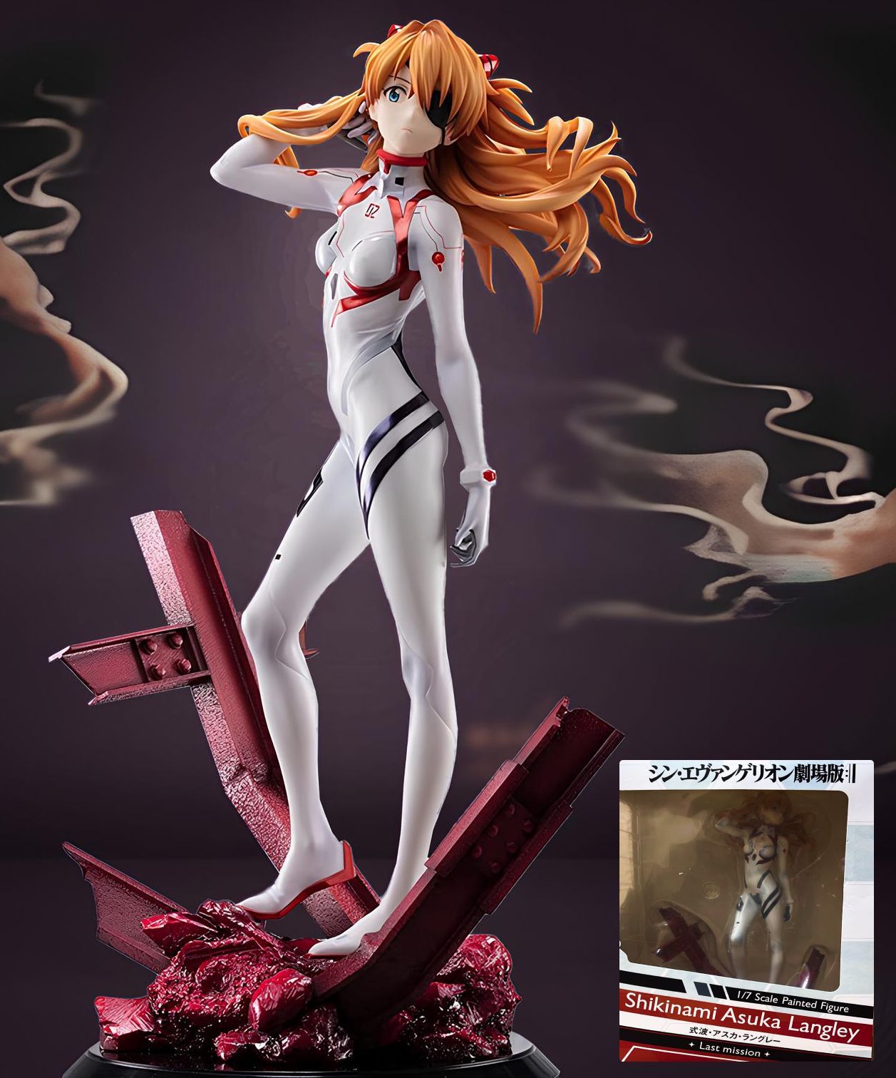 Фигурка Евангелион Аска Лэнгли / Evangelion Asuka Langley (25см)