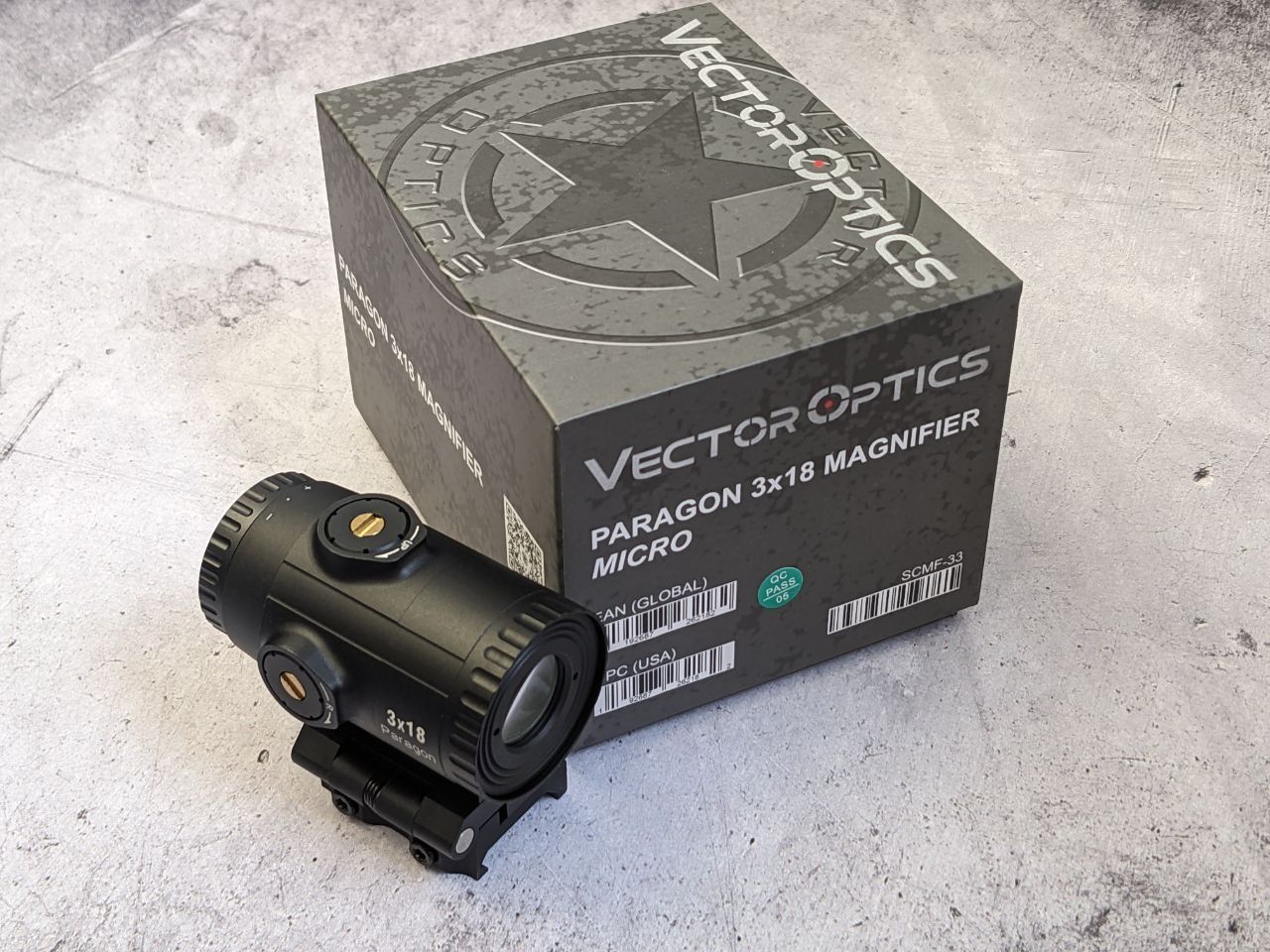 Увеличитель Vector Optics Paragon 3x18