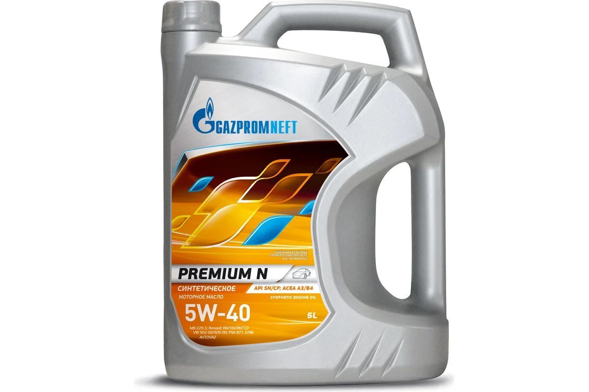 Gazpromneft 5W-40 Масло моторное, Синтетическое, 4 л