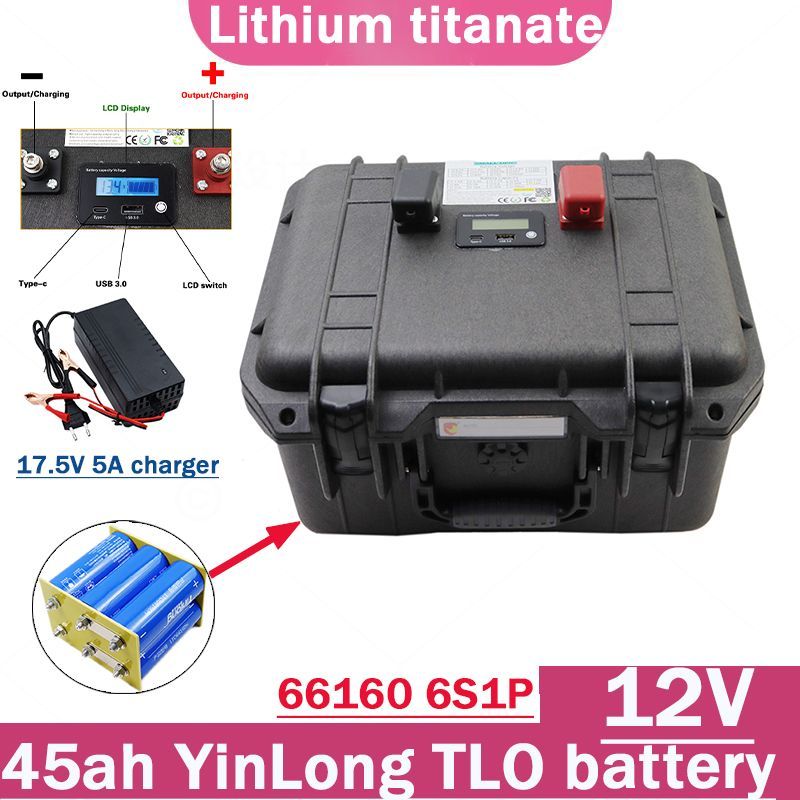 12v45ahНовыйLTO66160титанатлитиевыйаккумуляторСеребряныйдракон10Cразрядникавтомобильныйстартерсолнечный+5Aзарядноеустройство