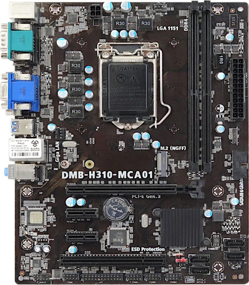 МатеринскаяплатаMicroBTDMB-H310MicroATX