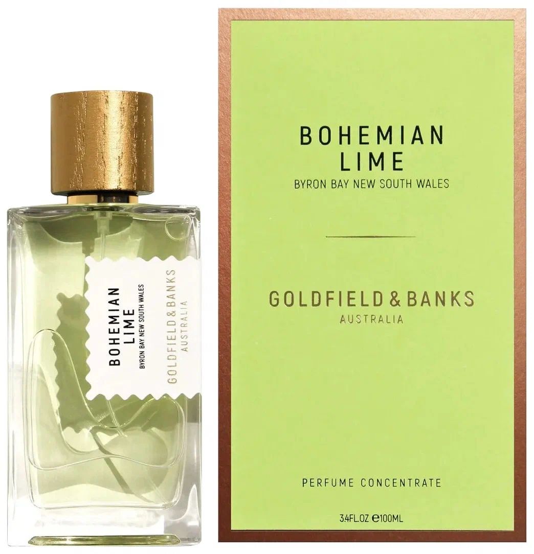 GOLDFIELD & BANKS AUSTRALIA Bohemian Lime Perfume Concentrate 100 мл духи унисекс GOLDFIELD & BANKS