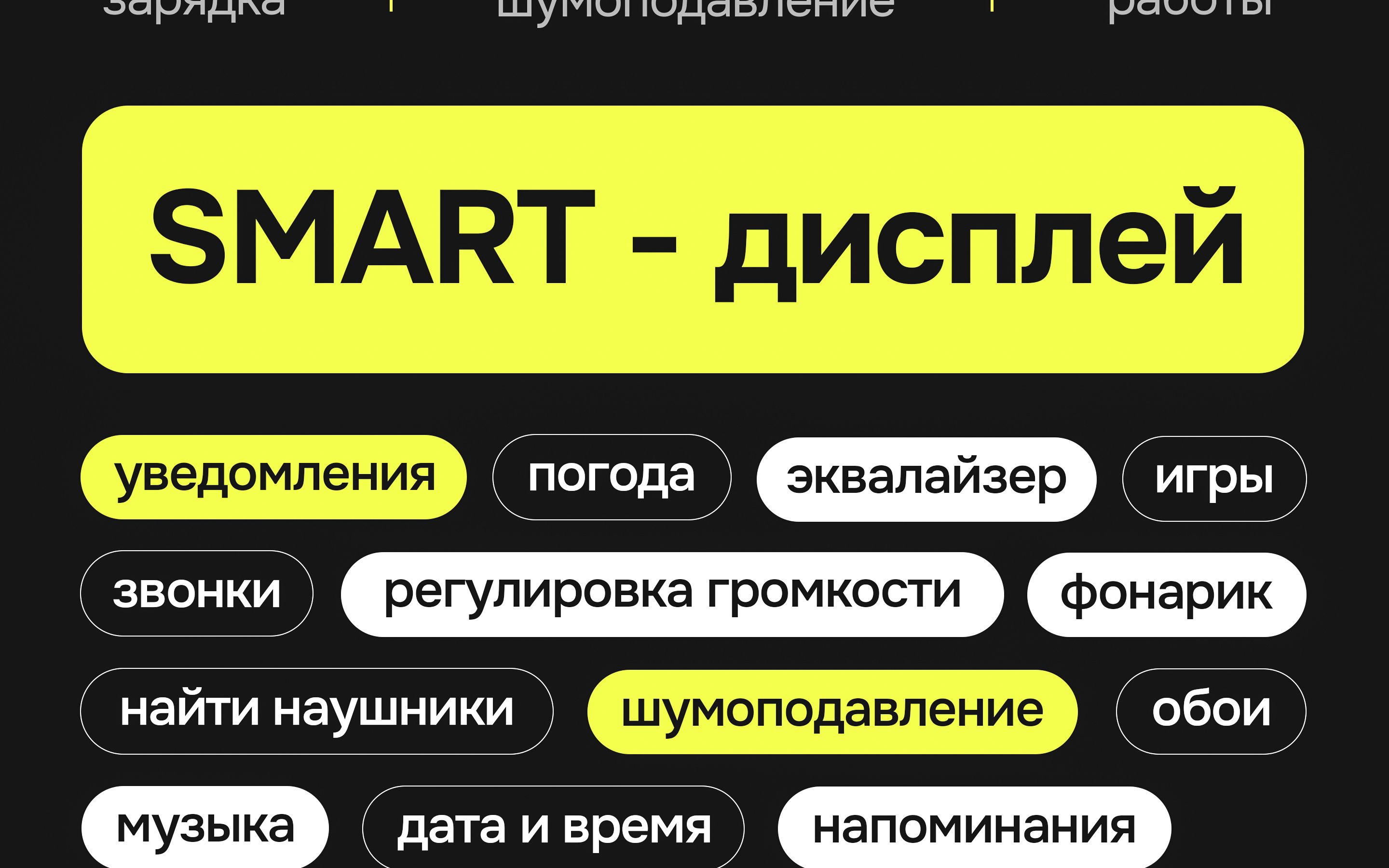Наушники беспроводные с экраном bluetooth M5 для телефона с шумоподавл(图3)