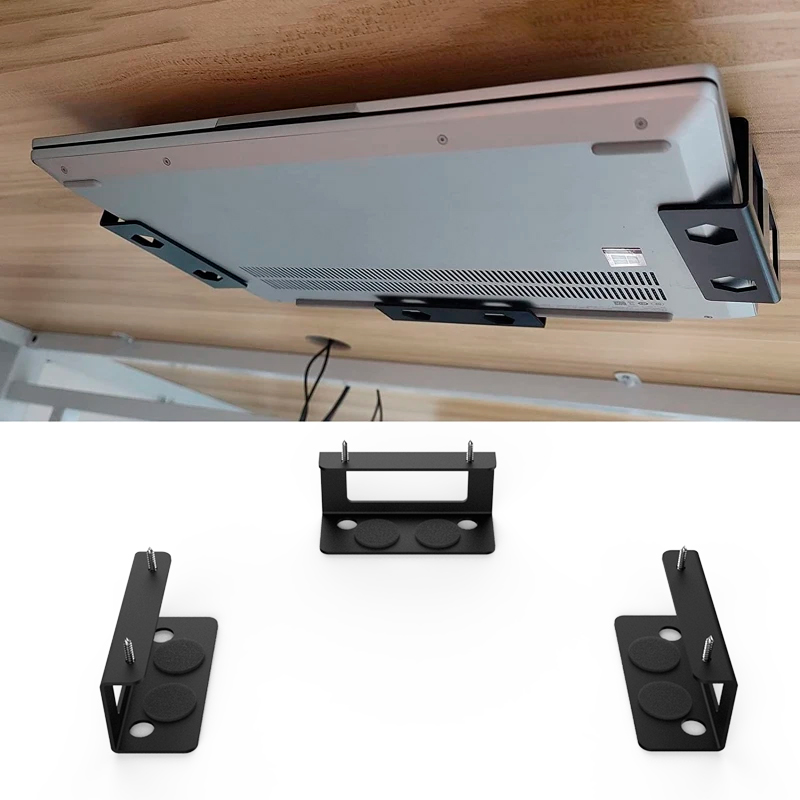 КреплениеноутбукаподстолPN-100(подстольныйкрепеж),Полкадляноутбука,держательпланшета,подставкадляэлектроннойкнигиподстол,настенный,