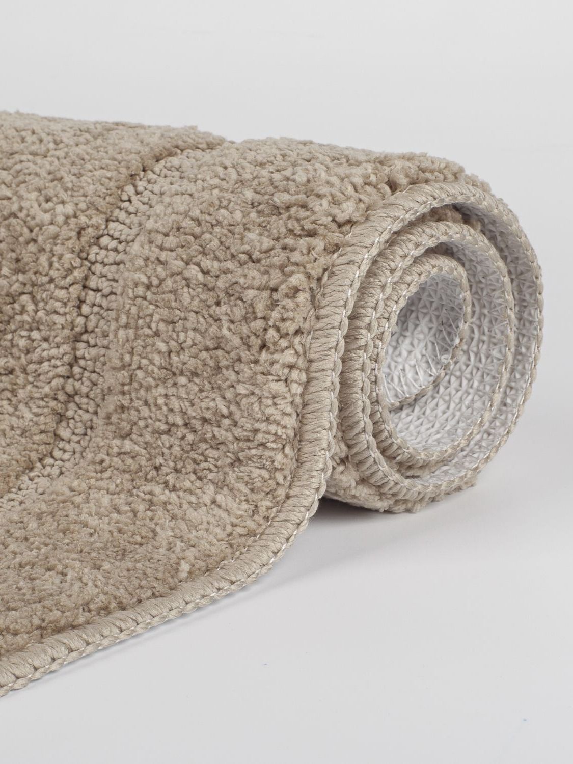 Фото товара на маркетплейсе ozon Коврик для ванной комнаты 60х90 см, большой, IDDIS, противоскользящий, коричневый, PSQL02Mi12IT