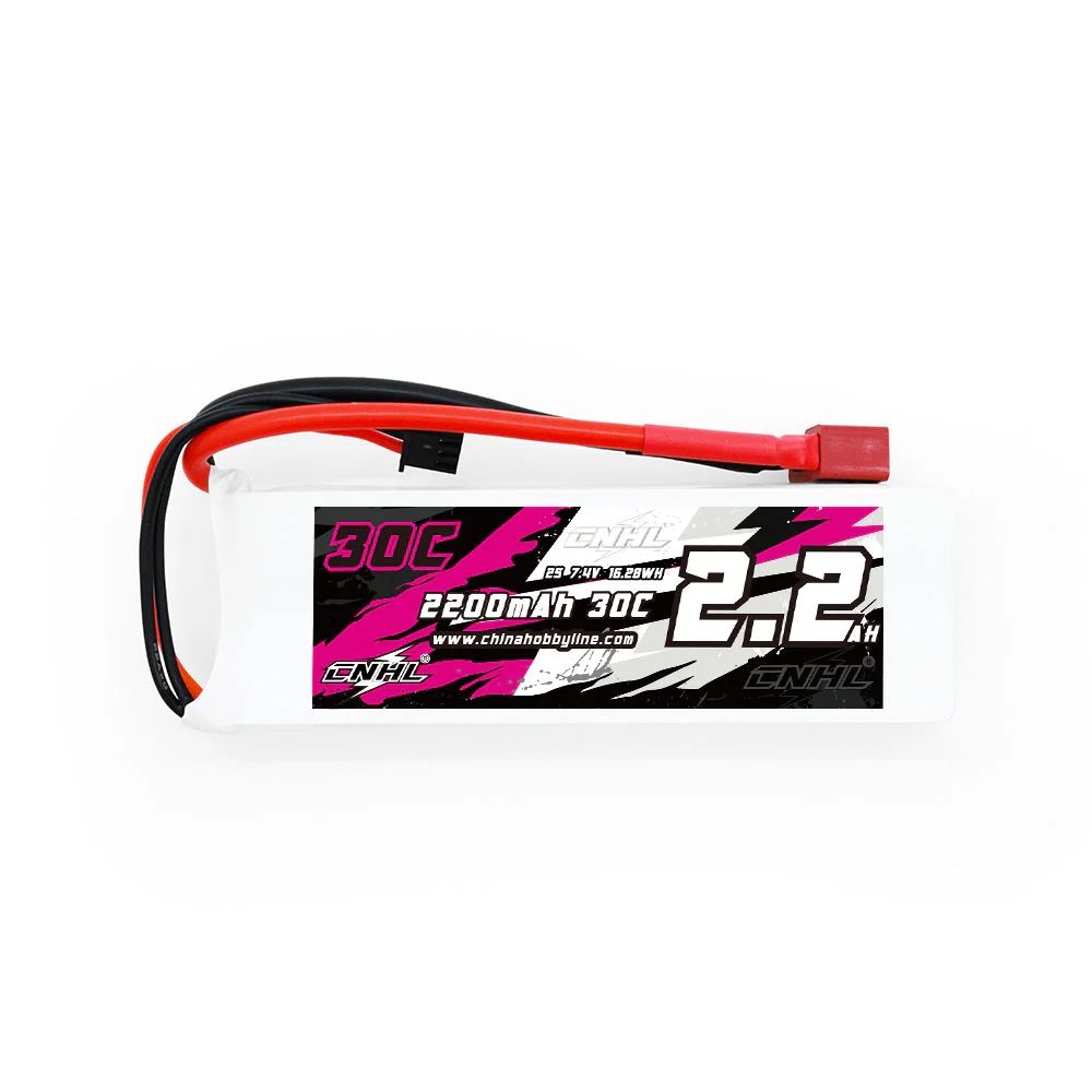 CNHL 2200mAh 7.4V 2S 30C Lipo Battery