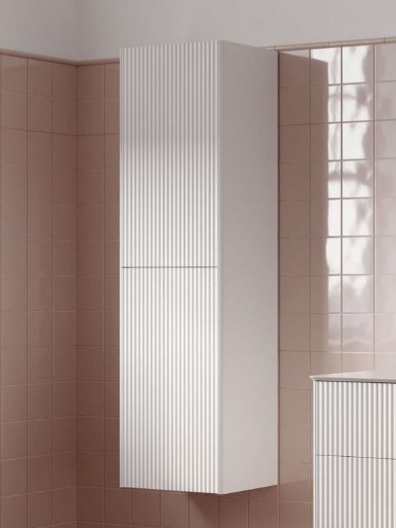 Фото товара на маркетплейсе ozon Шкаф-пенал для ванной подвесной, 40 см, белый, IDDIS, Aiger,AIG40W0i97