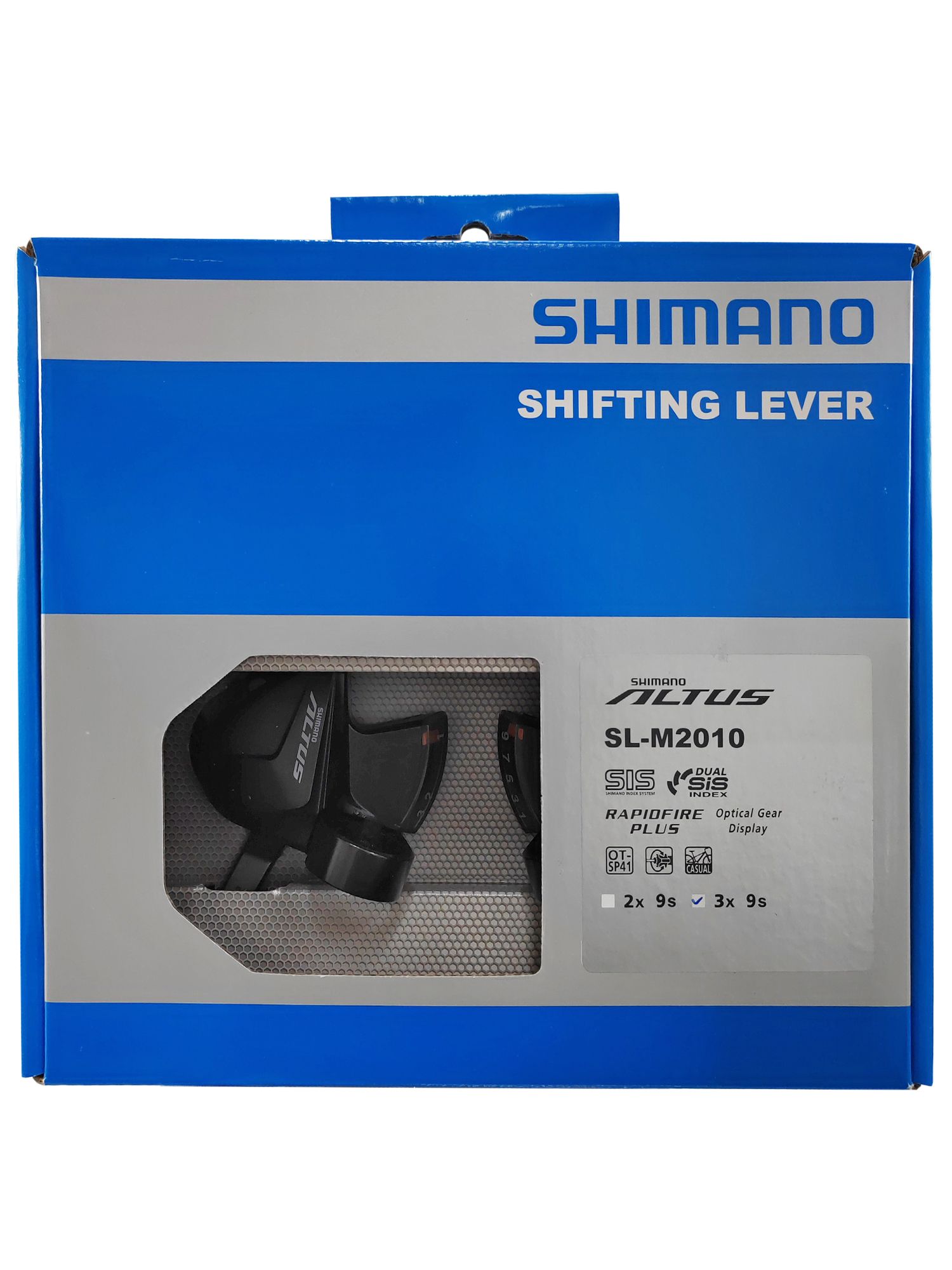Shimano Манетка SL-M2010, 3x9 скоростей правая и левая, оплетка, BOX — Товары для велоспорта — фото 2