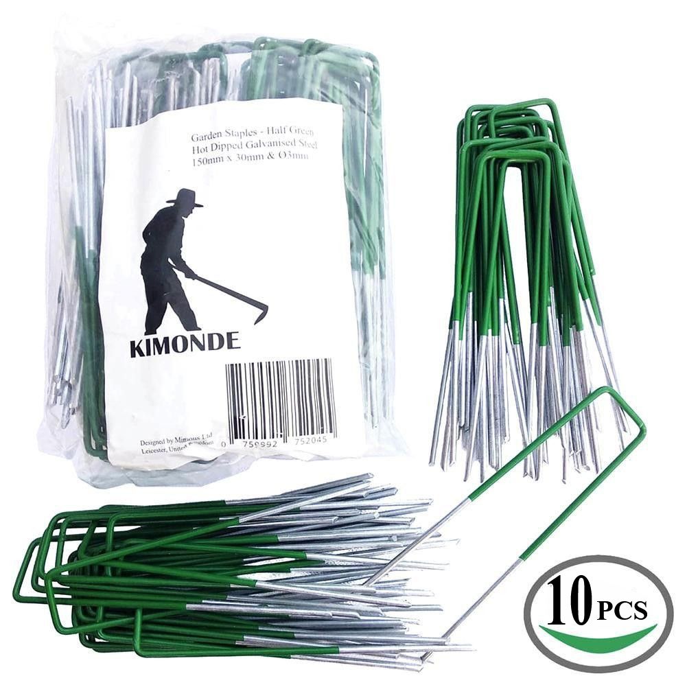 100шт.10шт.U-образныхназемныхколышков,буферныешайбы,садовыеколышкидлязакреплениясорняков,ландшафтнойтканевойсетки,садовыхгазонныхаксессуаров